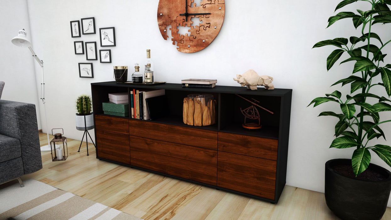 Sideboard Estella, Walnuss (180x79x35cm)