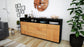 Sideboard Evelina, Eiche (180x79x35cm)