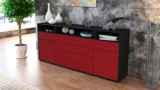 Sideboard Evelina, Bordeaux (180x79x35cm)