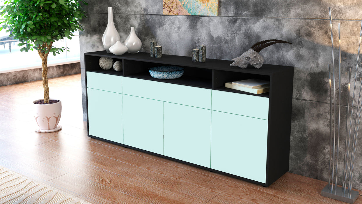 Sideboard Ezia, Mint (180x79x35cm)