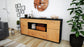 Sideboard Fabiola, Eiche (180x79x35cm)