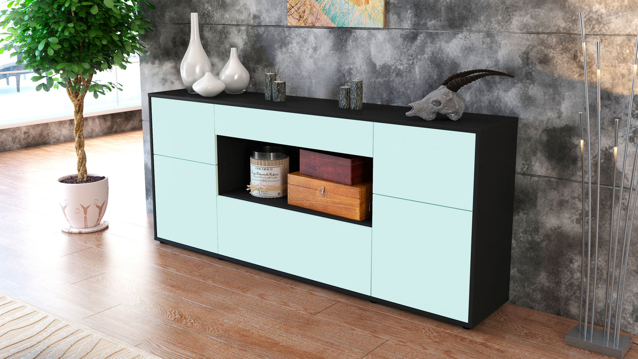 Sideboard Fabiola, Mint (180x79x35cm)