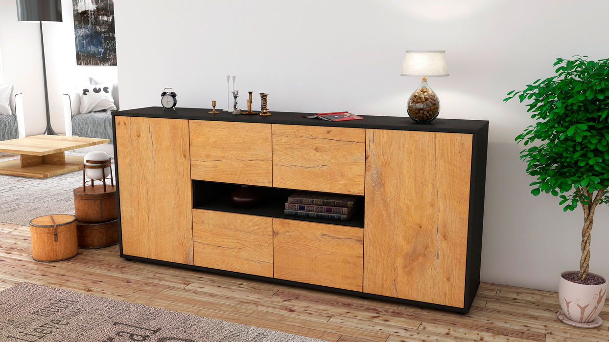 Sideboard Farina, Eiche (180x79x35cm)