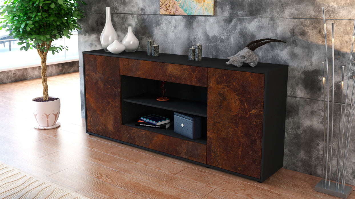 Sideboard Feli, Rost (180x79x35cm)