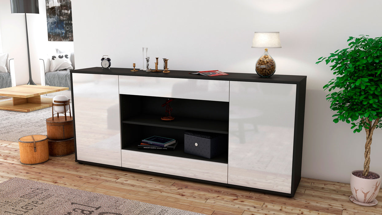 Sideboard Feli, Weiß (180x79x35cm)