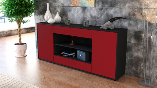 Sideboard Feli, Bordeaux (180x79x35cm)