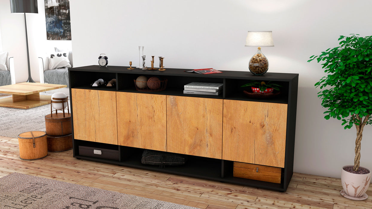 Sideboard Felia, Eiche (180x79x35cm)