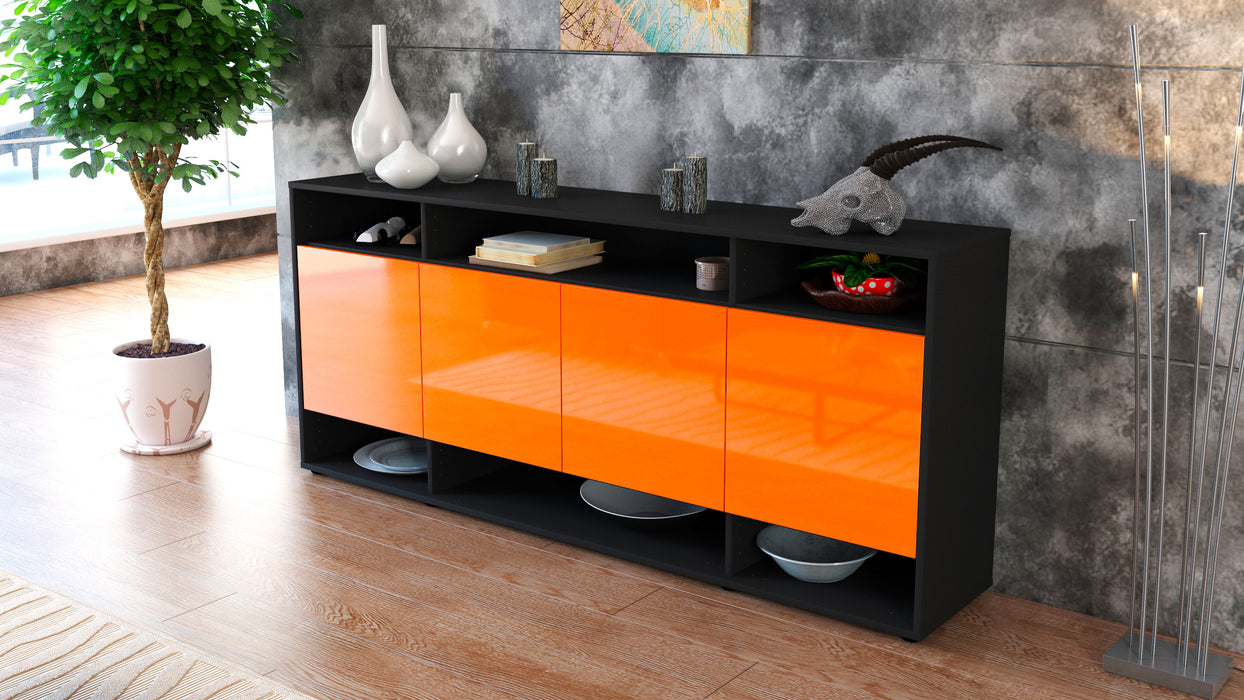 Sideboard Felia, Orange (180x79x35cm)