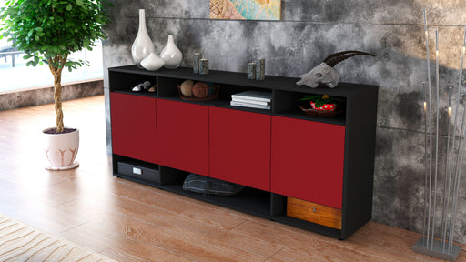 Sideboard Felia, Bordeaux (180x79x35cm)