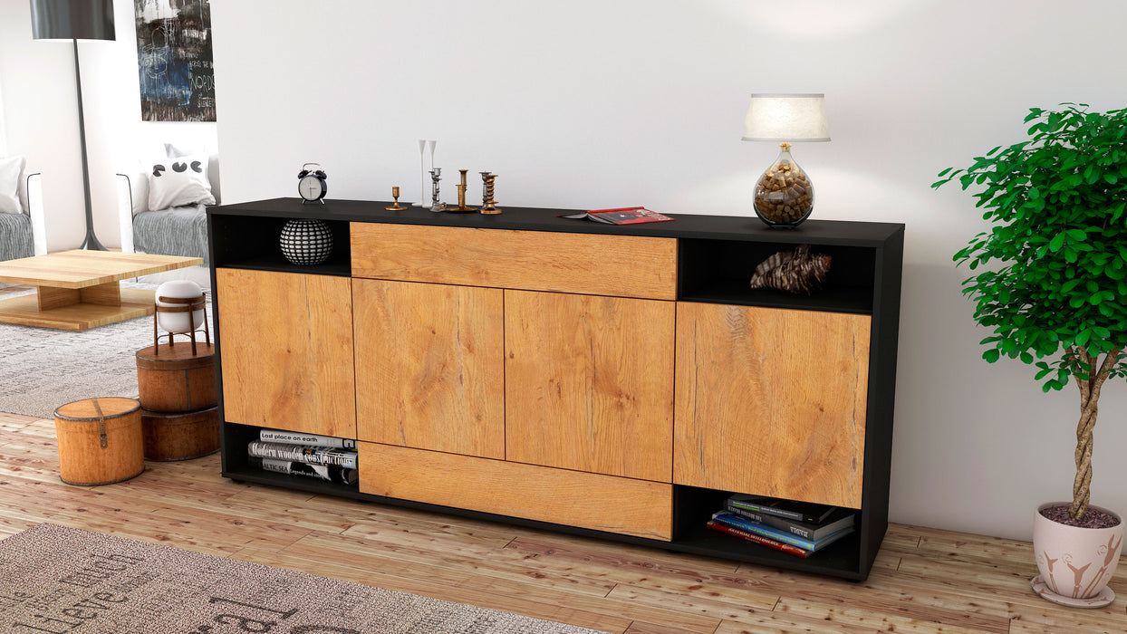 Sideboard Felicia, Eiche (180x79x35cm)