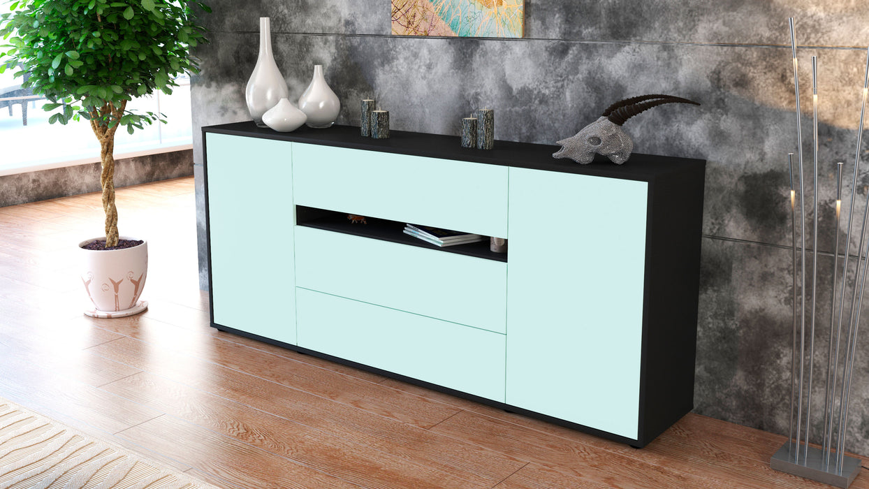 Sideboard Fernanda, Mint (180x79x35cm)