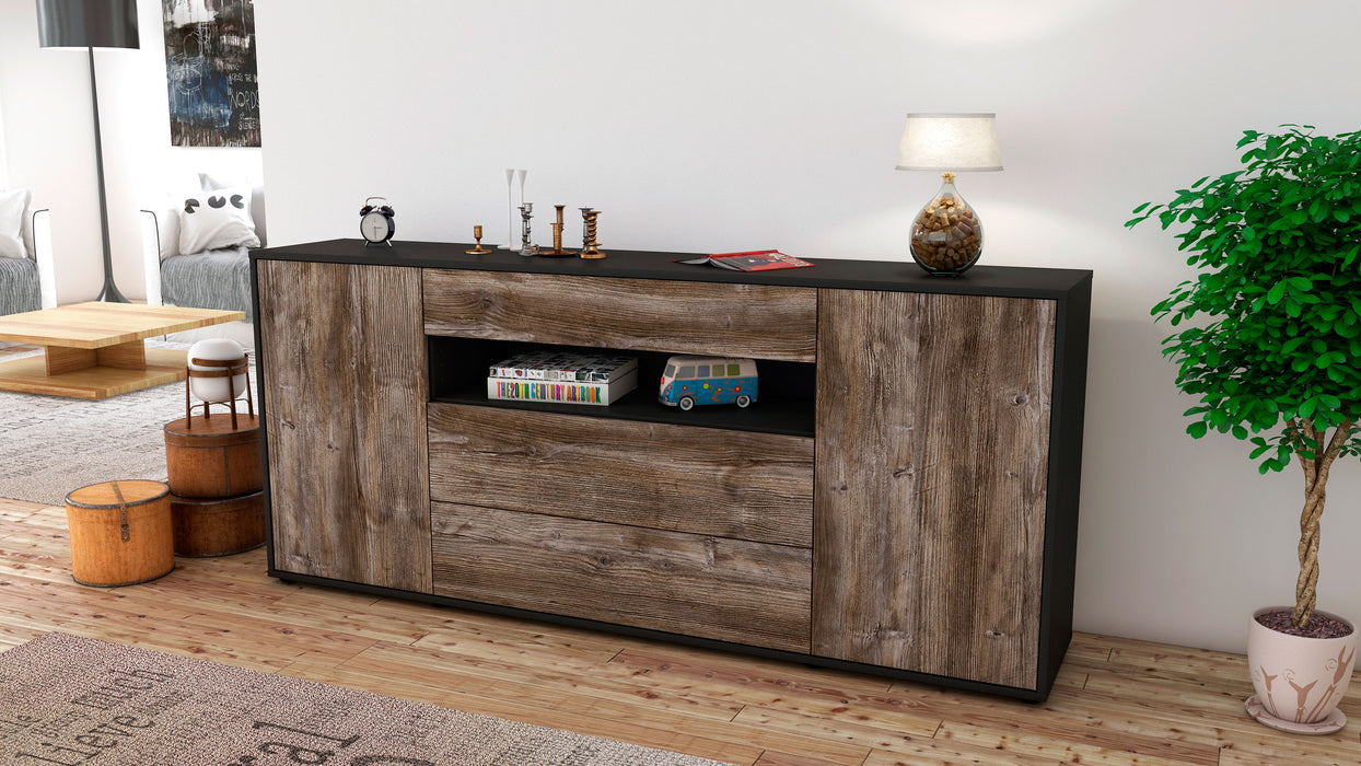 Sideboard Filippa, Treibholz (180x79x35cm)