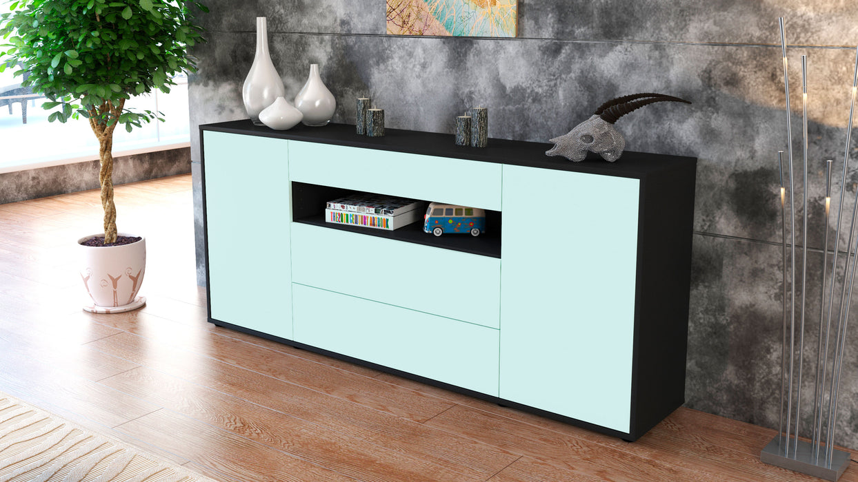 Sideboard Filippa, Mint (180x79x35cm)