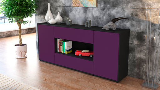 Sideboard Filomena, Lila (180x79x35cm)