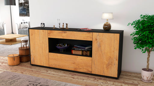 Sideboard Fiora, Eiche (180x79x35cm)