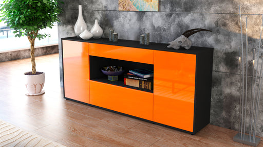 Sideboard Fiora, Orange (180x79x35cm)