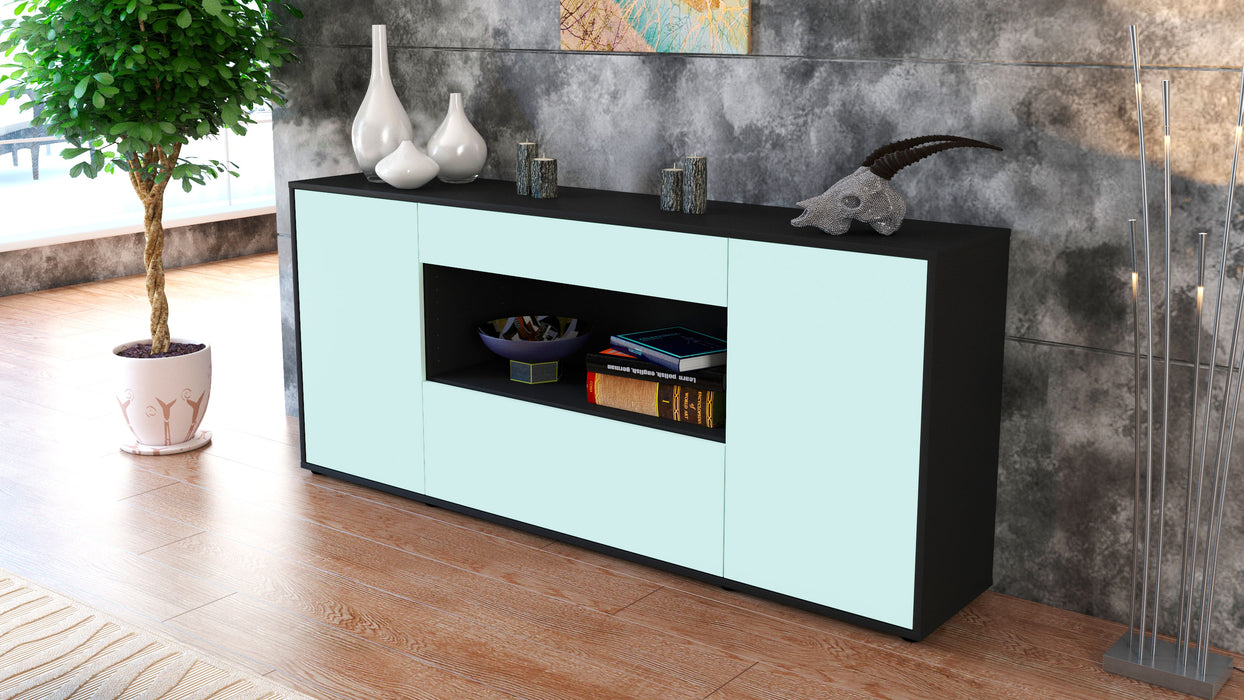 Sideboard Fiora, Mint (180x79x35cm)