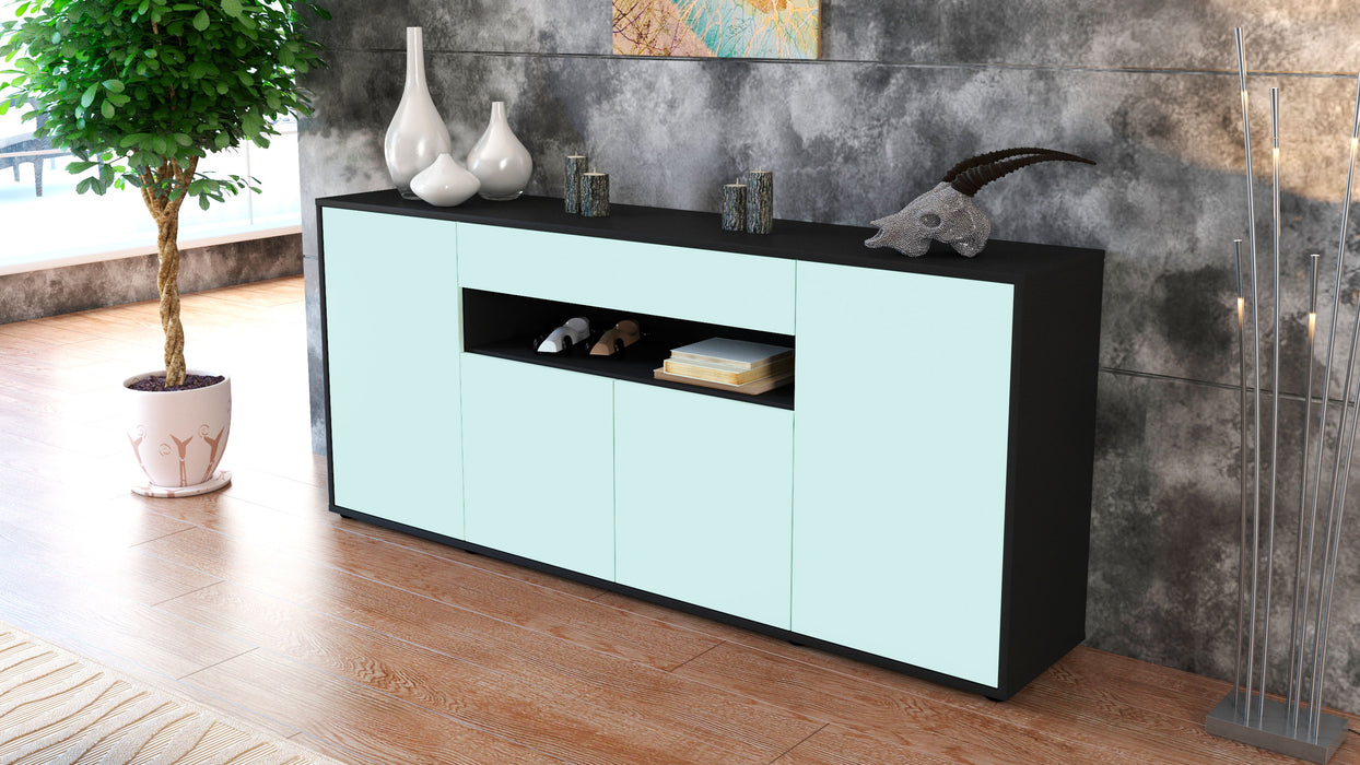 Sideboard Fiorella, Mint (180x79x35cm)