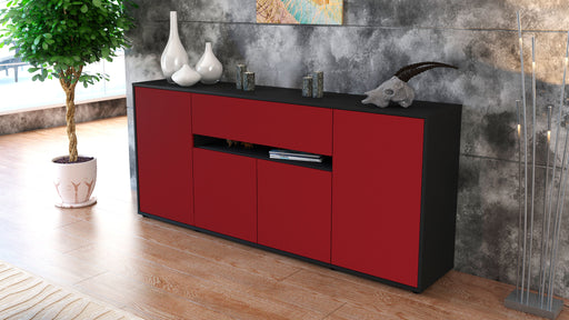 Sideboard Flavia, Bordeaux (180x79x35cm)