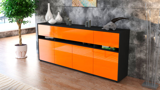 Sideboard Flora, Orange (180x79x35cm)