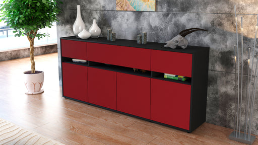 Sideboard Flora, Bordeaux (180x79x35cm)