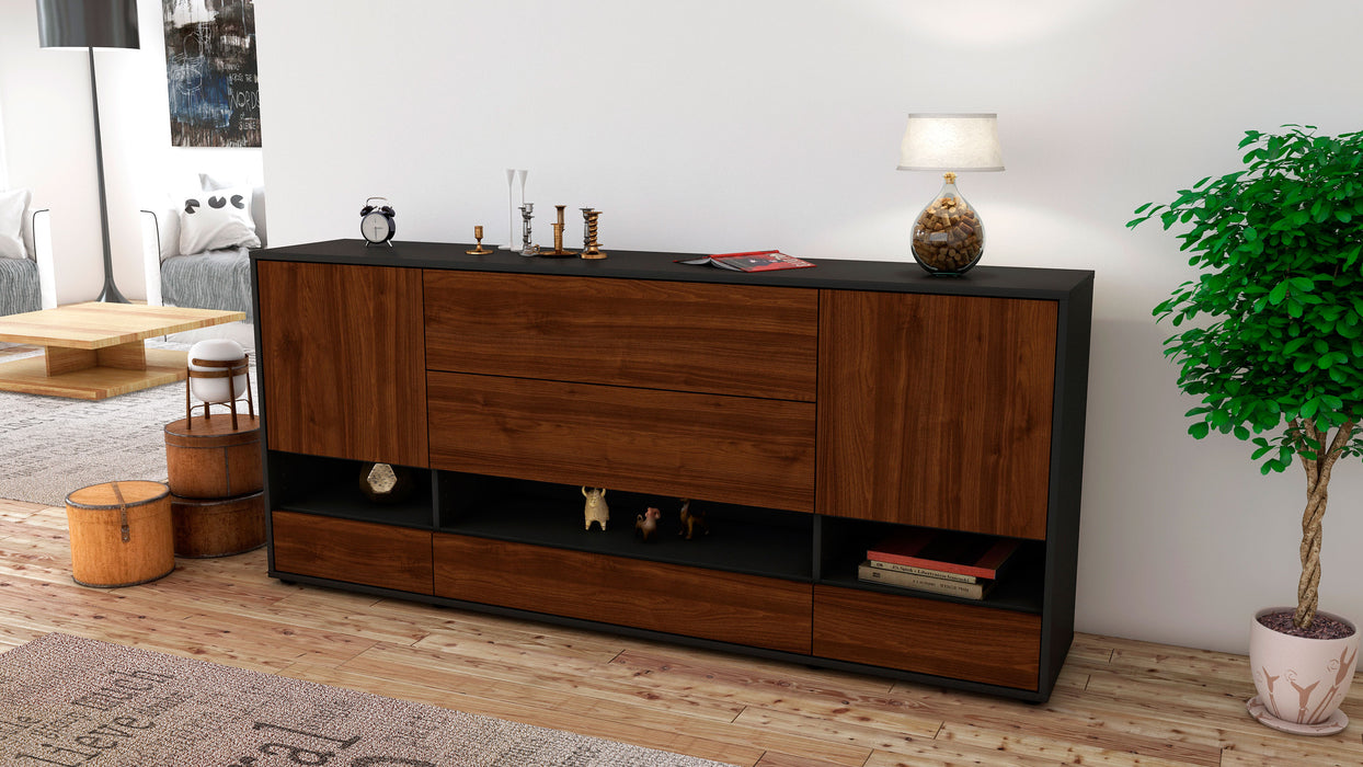 Sideboard Florentina, Walnuss (180x79x35cm)