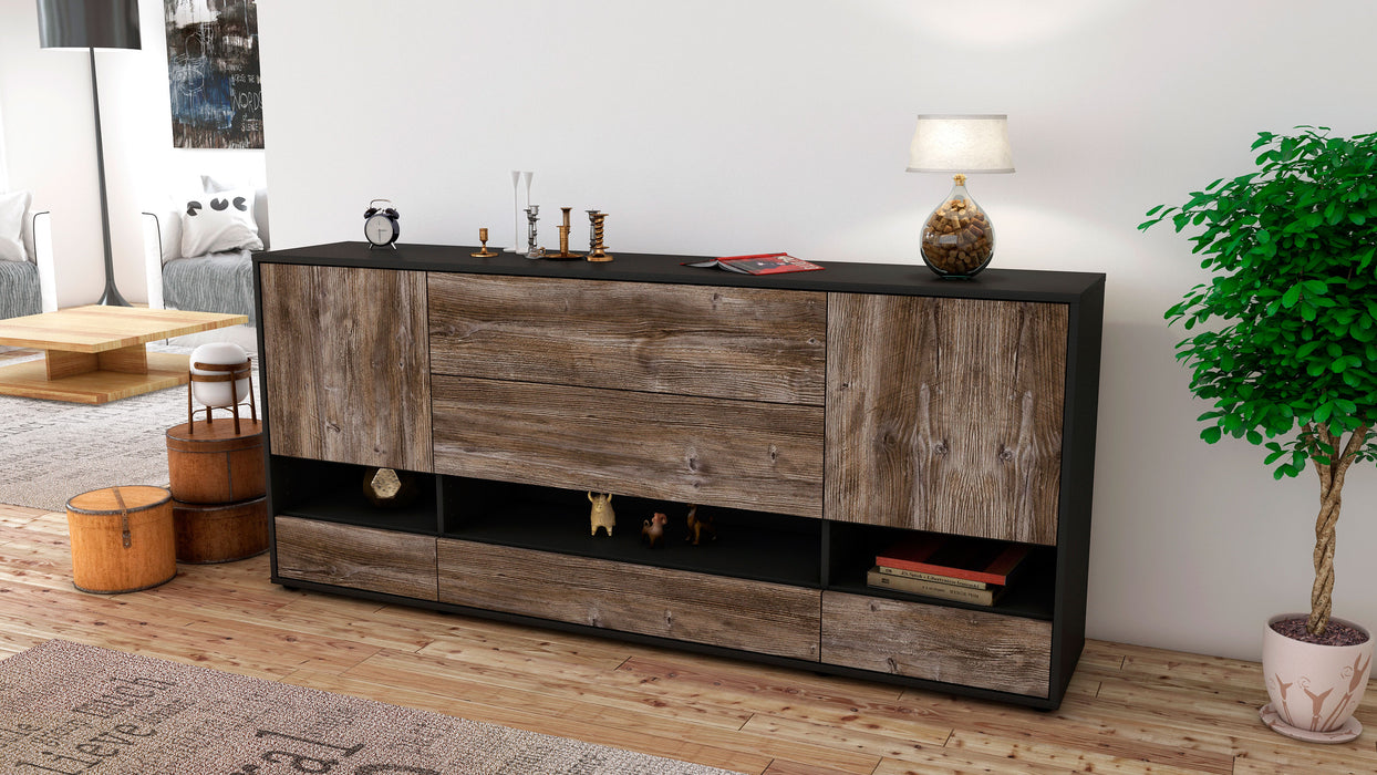 Sideboard Florentina, Treibholz (180x79x35cm)