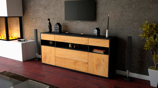 Sideboard Floria, Eiche (180x79x35cm)