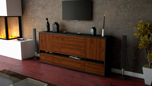 Sideboard Floriana, Walnuss (180x79x35cm)