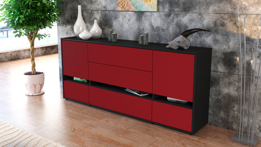 Sideboard Floriana, Bordeaux (180x79x35cm)