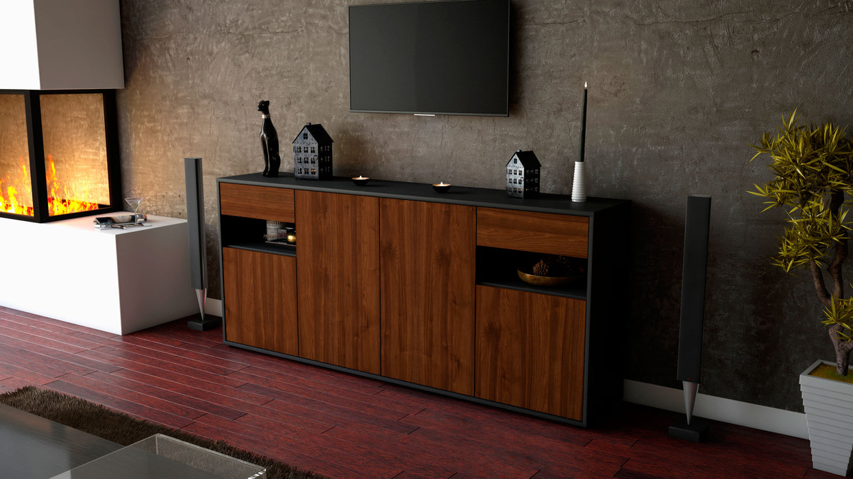 Sideboard Franca, Walnuss (180x79x35cm)