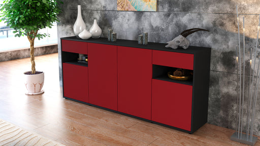 Sideboard Franca, Bordeaux (180x79x35cm)