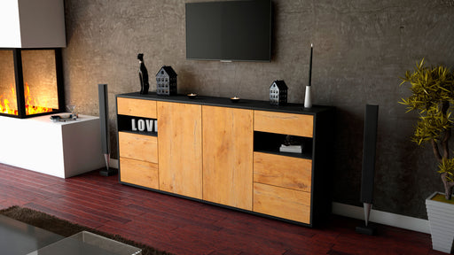 Sideboard Francesca, Eiche (180x79x35cm)