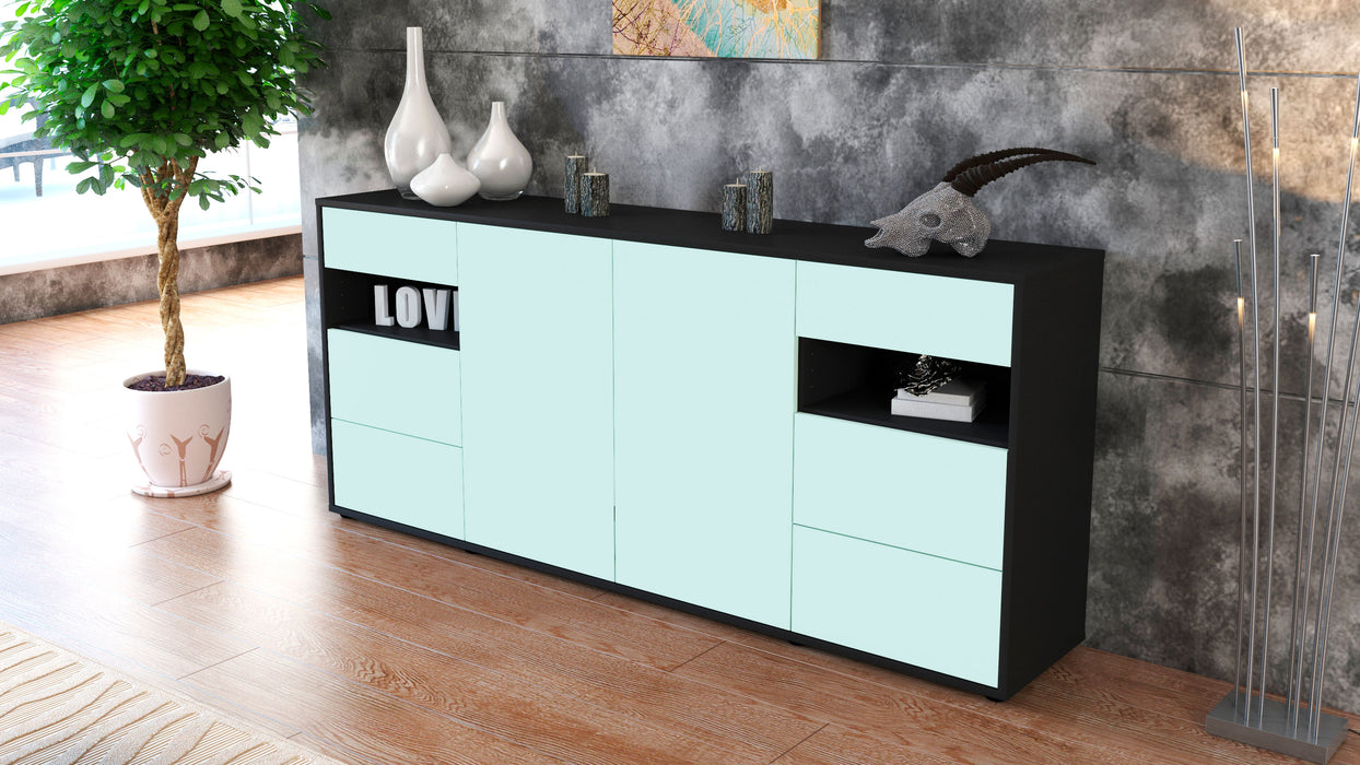 Sideboard Francesca, Mint (180x79x35cm)