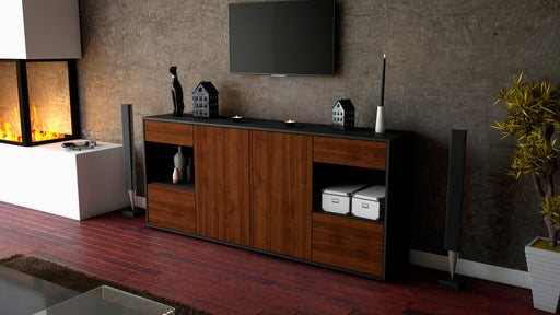 Sideboard Gabriella, Walnuss (180x79x35cm)