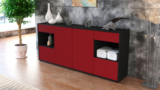 Sideboard Gabriella, Bordeaux (180x79x35cm)