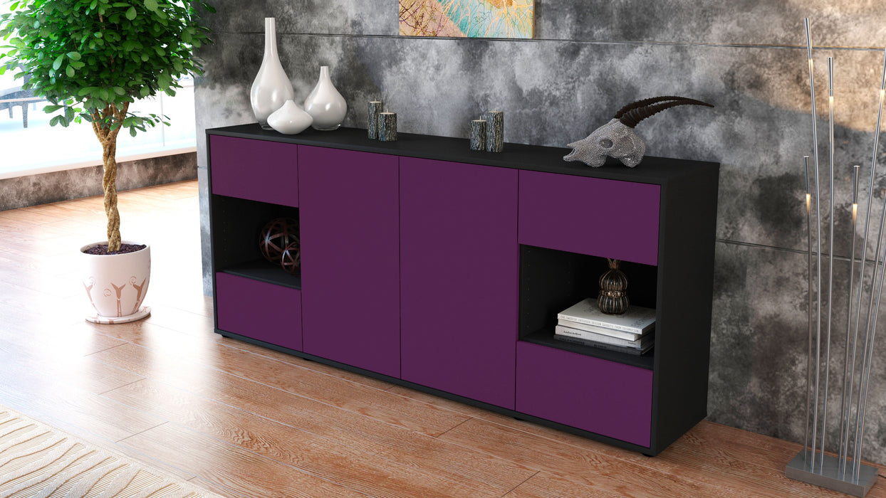 Sideboard Gaia, Lila (180x79x35cm)