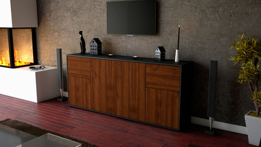 Sideboard Georgina, Walnuss (180x79x35cm)