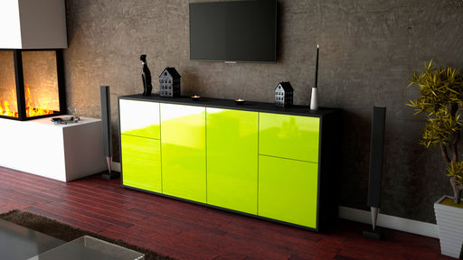 Sideboard Georgina, Grün (180x79x35cm)