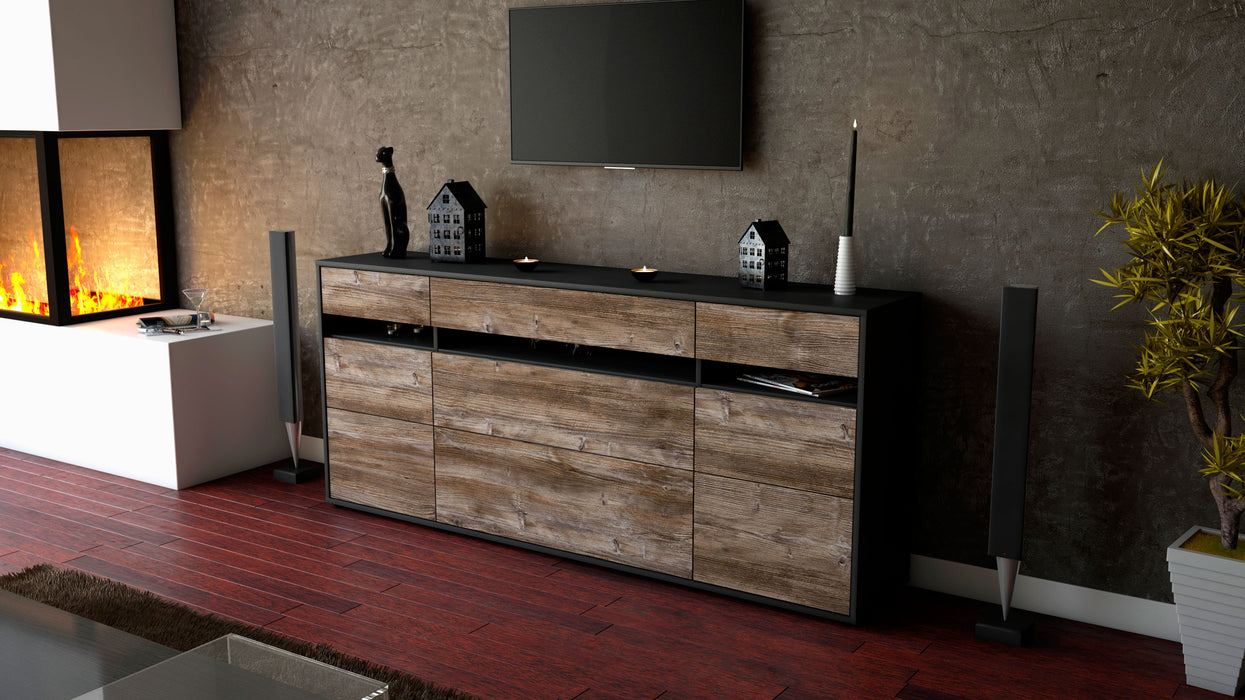 Sideboard Giada, Treibholz (180x79x35cm)