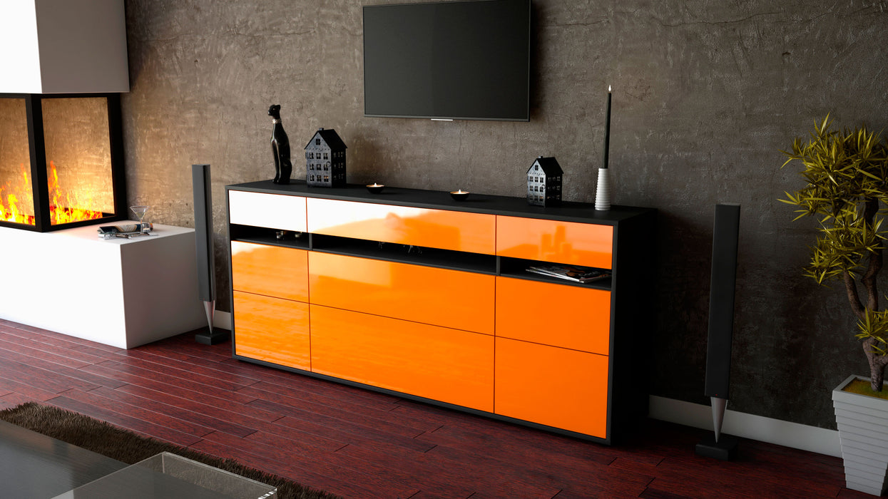 Sideboard Giada, Orange (180x79x35cm)