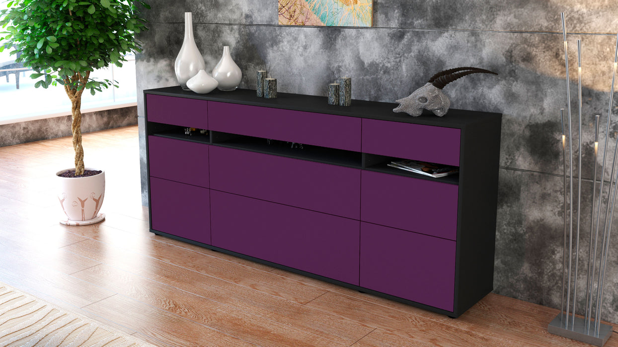 Sideboard Giada, Lila (180x79x35cm)