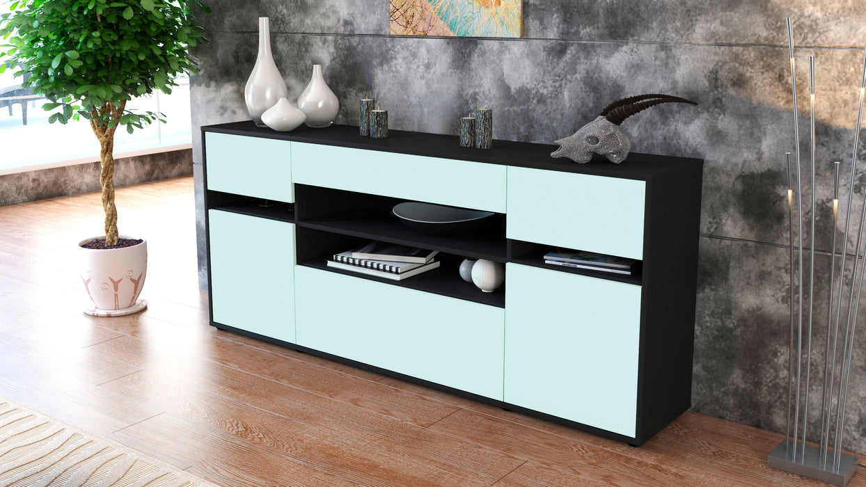 Sideboard Gina, Mint (180x79x35cm)