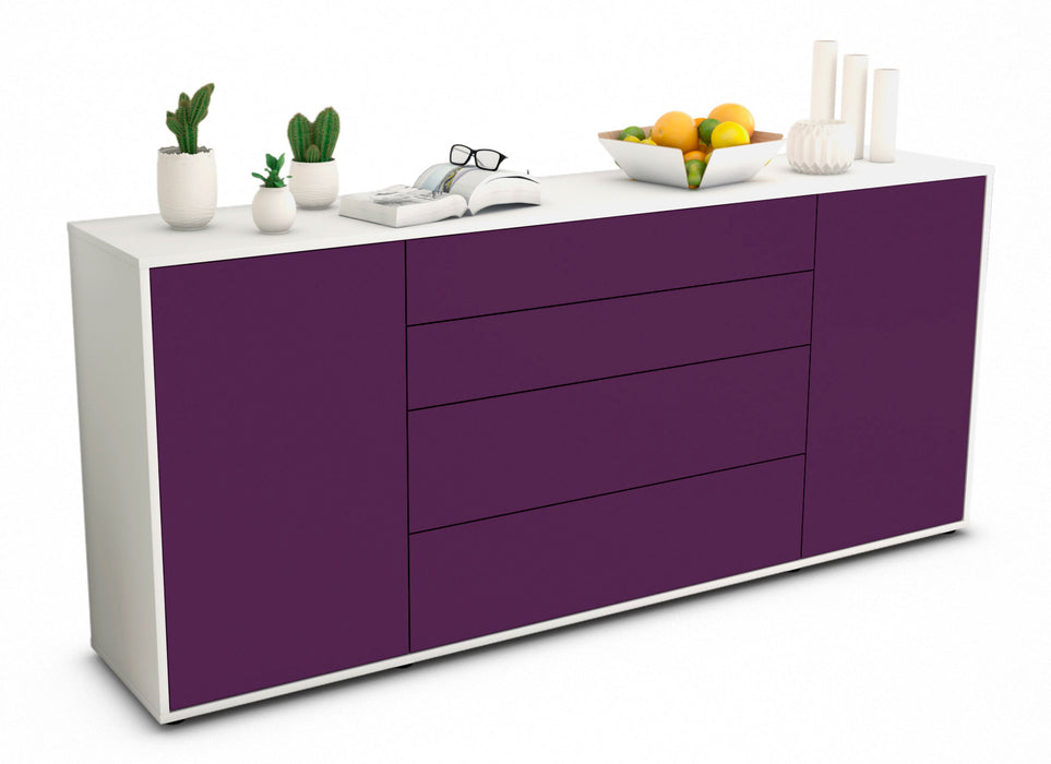 Sideboard Elettra, Lila (180x79x35cm)