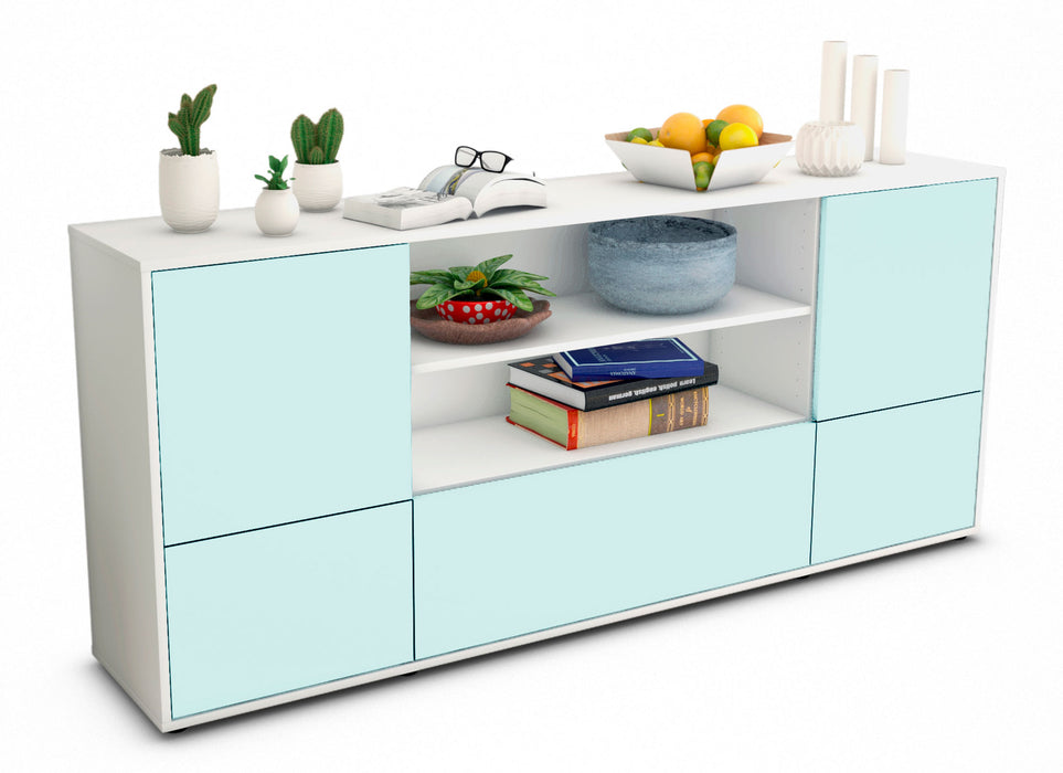 Sideboard Emanuela, Mint (180x79x35cm)