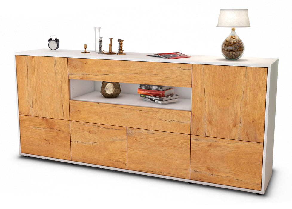 Sideboard Emely, Eiche (180x79x35cm)