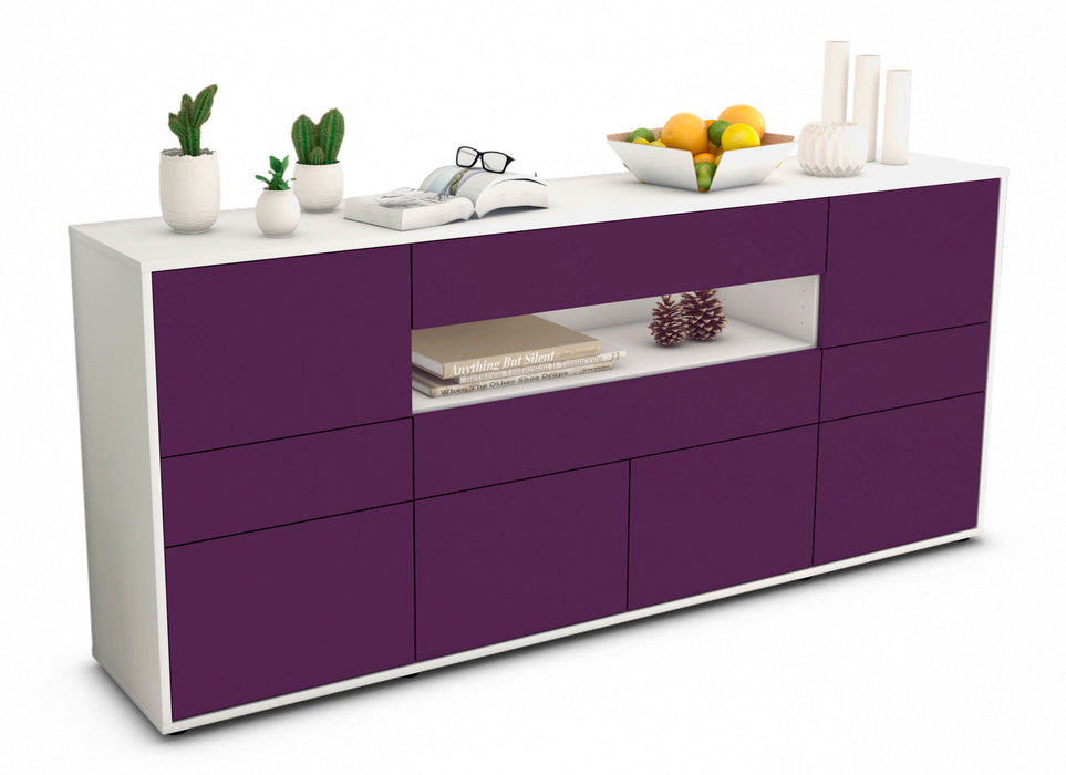 Sideboard Emerelda, Lila (180x79x35cm)