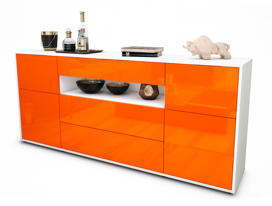 Sideboard Emma, Orange (180x79x35cm)