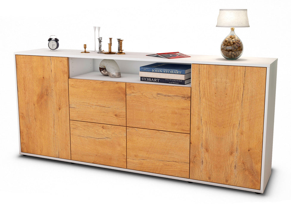 Sideboard Ephenia, Eiche (180x79x35cm)