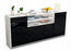 Sideboard Ermelina, Schwarz (180x79x35cm)